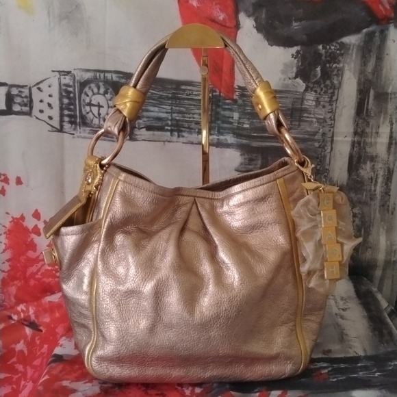 Coach Parker two-tone gold hobo bag - Picture 4 of 10